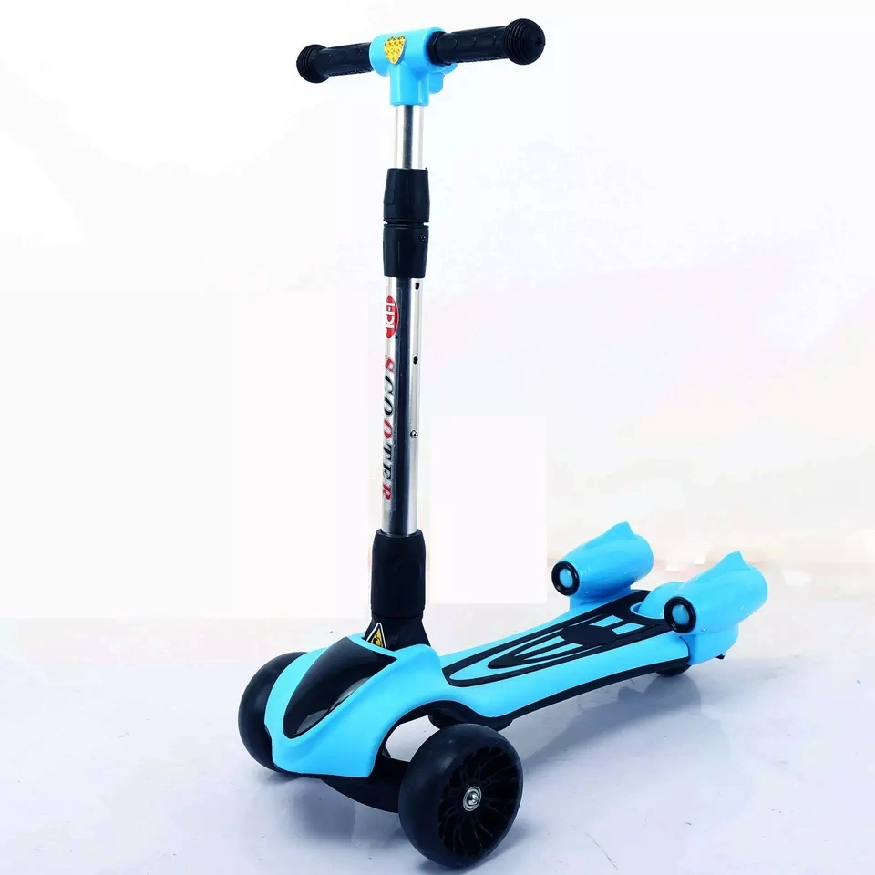 Kind Scooter Modische Art 3 Rad Kinder Spielzeug Billig Einstellbar Höhe Kick Scooter Rauchen Kinder Scooterspray Rauch