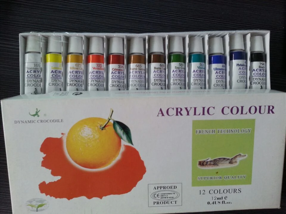 Professional Acrylic Paint Set, Acrylic Color