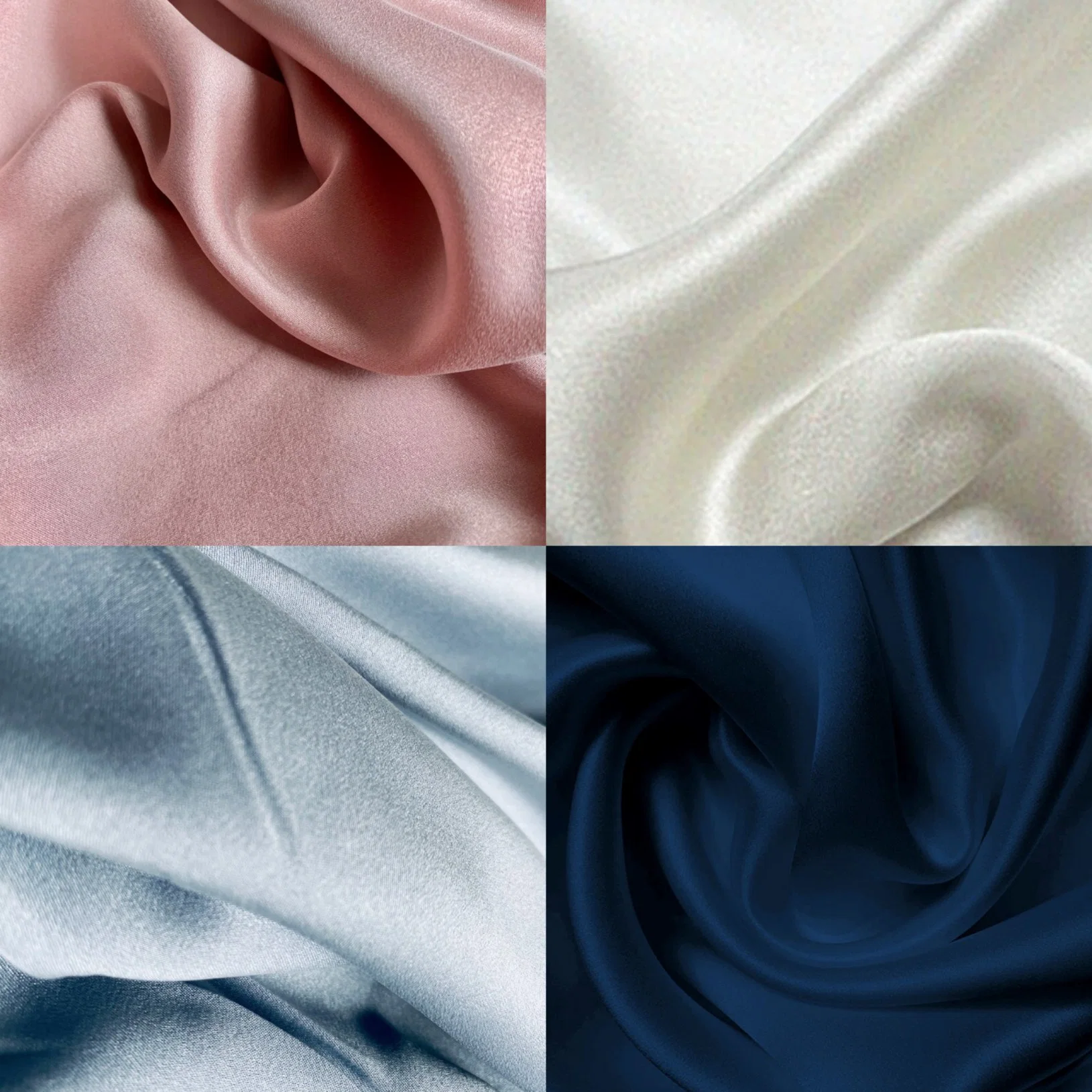 Sample Customization 12mm Silk Charmeuse Pure Silk Composition Silk Satin Fabric Silk Satin Stretch Sandwashed Pure Mulberry Silk Satin 19 M/M Satin Fabric