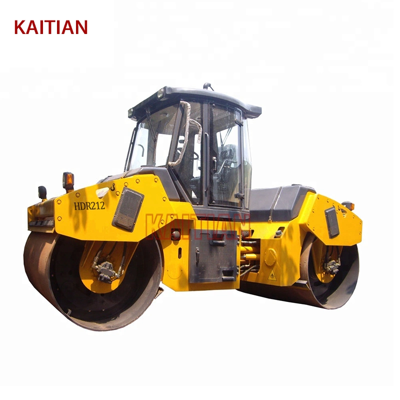 Hdr212 Road Roller China Road Construction Compaction Equipment الاهتزازية 12 طن