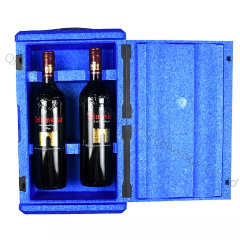 Expanded Polypropylene Foam Packaging Carrier EPP Wine Box Tailored Protective Packaging