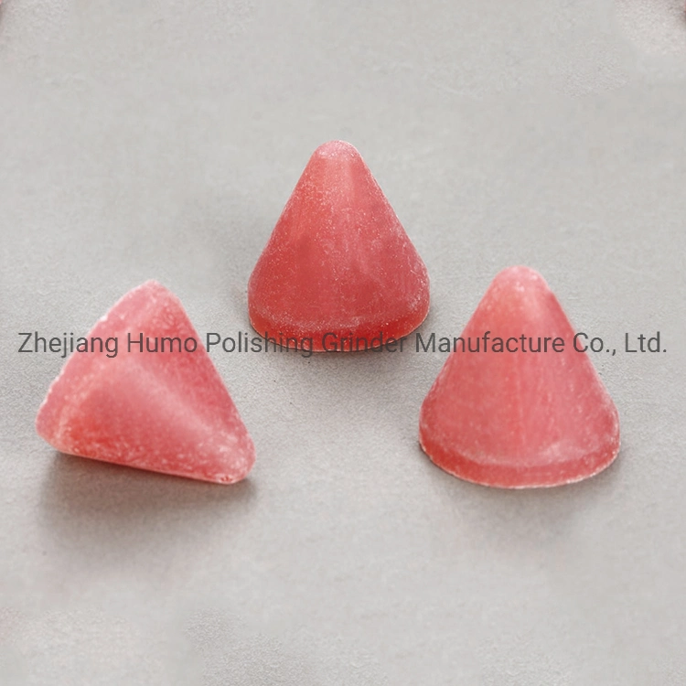 Cone Shape Abrasive Plastic Tumbling Media Finishing Media Polishing Media Abrasives