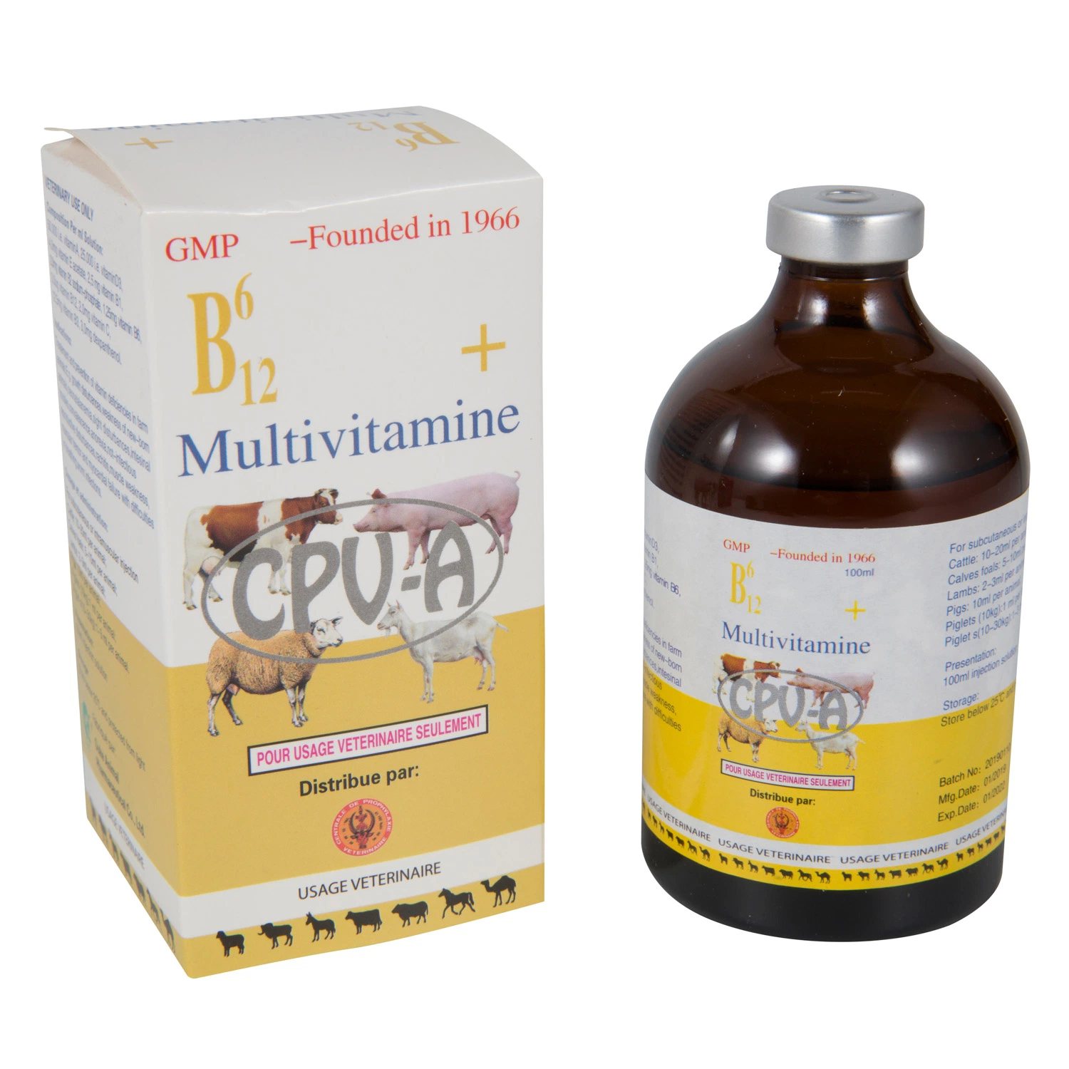 Veterinary Multivitamin+Oligoelements Injection No. 6