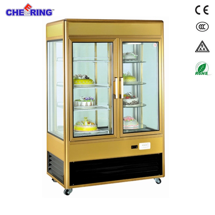 Hot Sale Countertop Refrigerated Cake Display Cabinet Cake Showcase