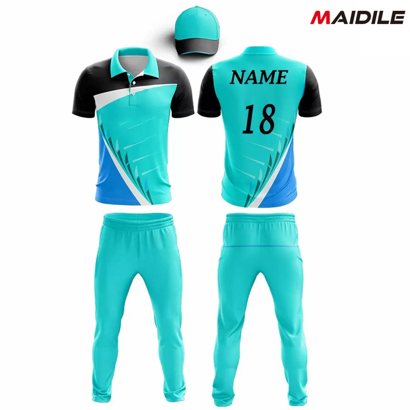 OEM Service Customized Sublimation Cricket Jersey Design Cricket Jersey Cricket Uniform