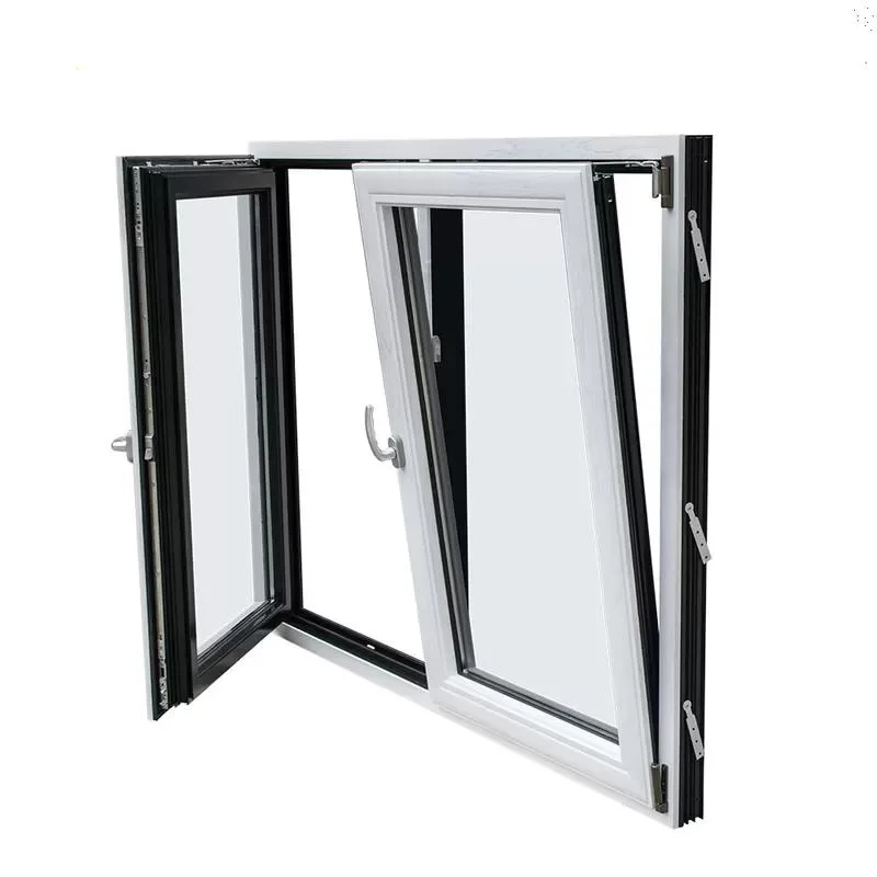 Hot Sale Hurricane Impact Soundproof Aluminum UPVC PVC Vinyl Double Triple Glazed Tempered Glass/Casement/Sliding/Awning/Double Hung/Tilt and Turn Window