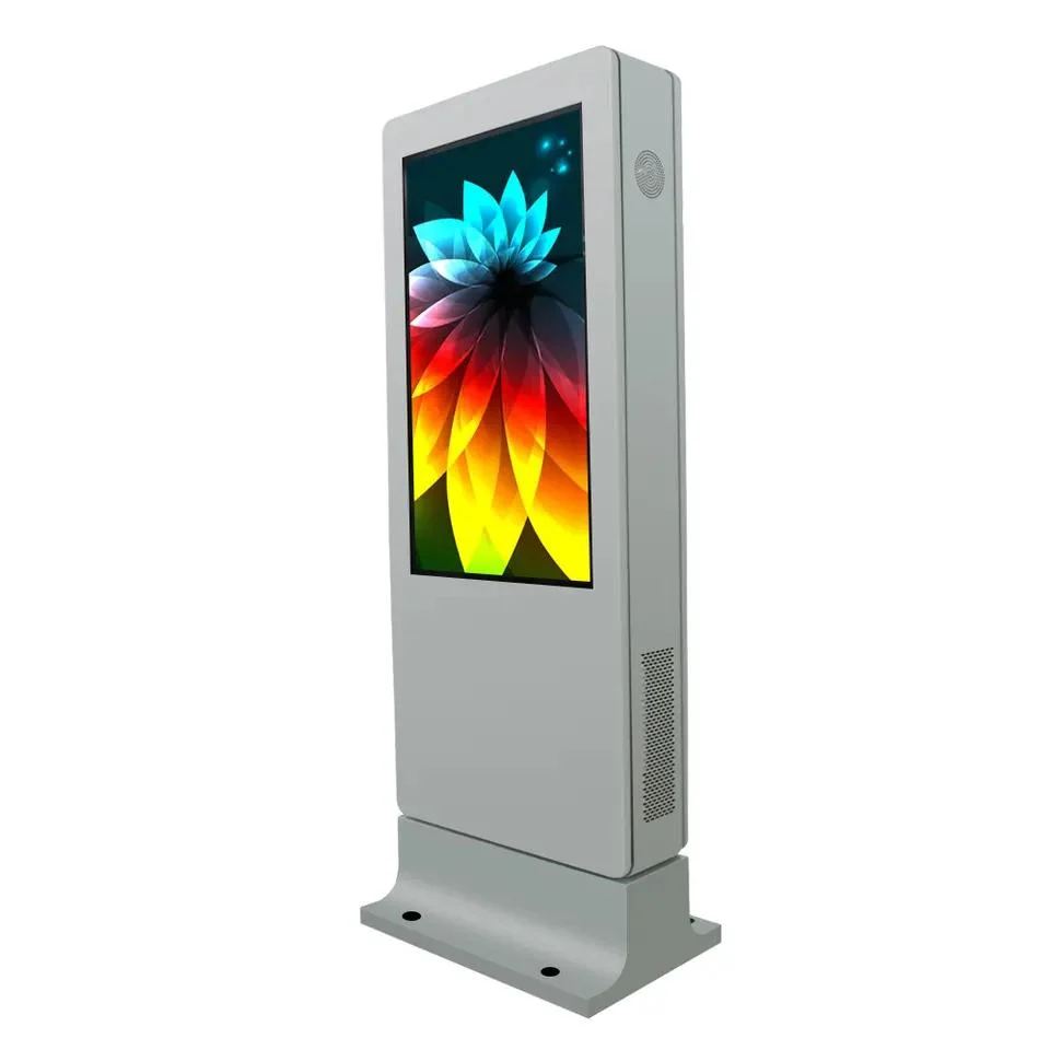 Outdoor Waterproof IP65 Advertising Screen Display Kiosk Touch LCD Outdoor Digital Signage