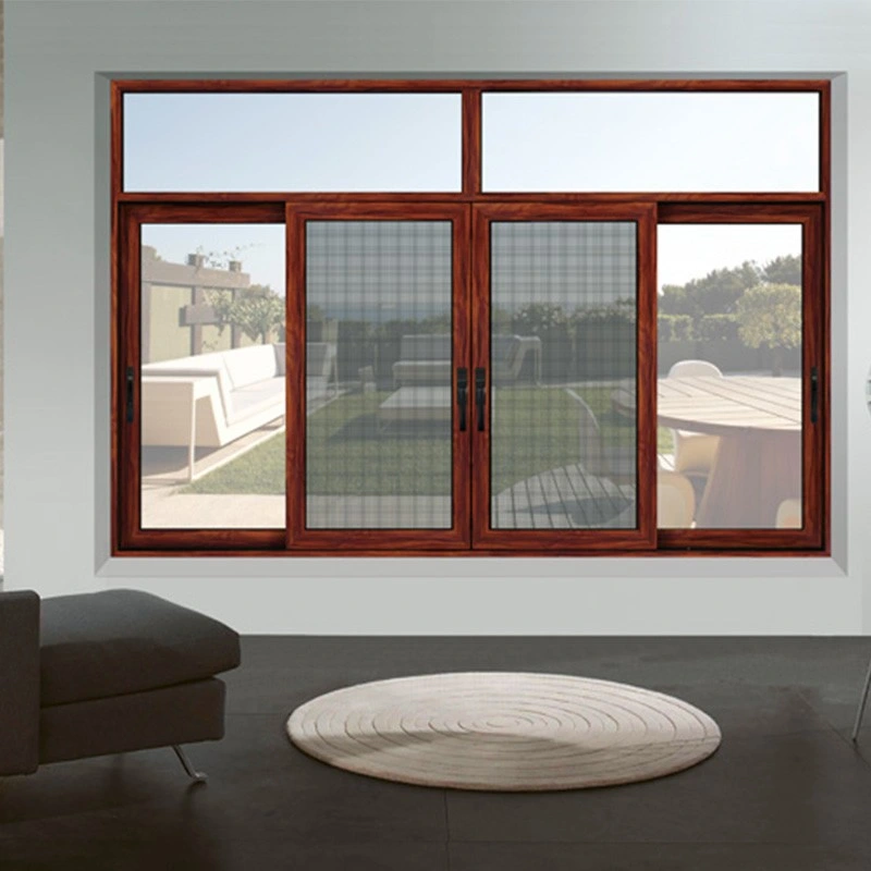 Original Factory Australia Standard Aluminum Slide Windows Frames and Glass