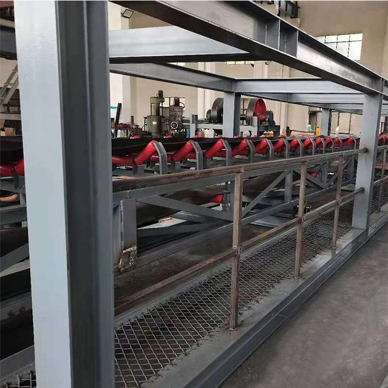 Heavy Duty Rubber Belt Conveyor System for Mine Coal Stone Plant