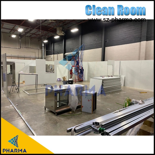 Air Filter Air Cleaning Modular Cleanroom ISO 8 Food Production Clean Room