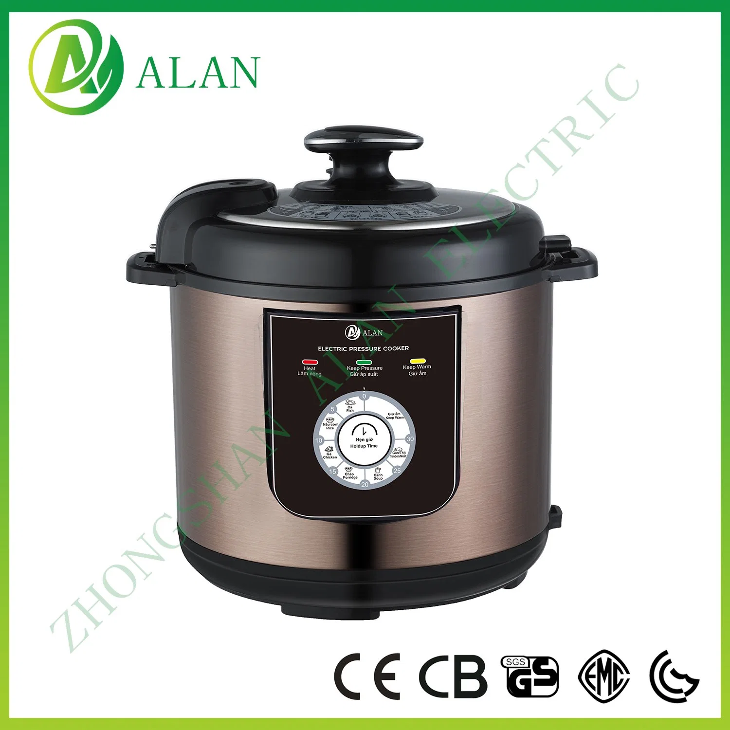 Smart Stainless Steel Multi Cook Electric High Pressure Cookers Aluminium Pot