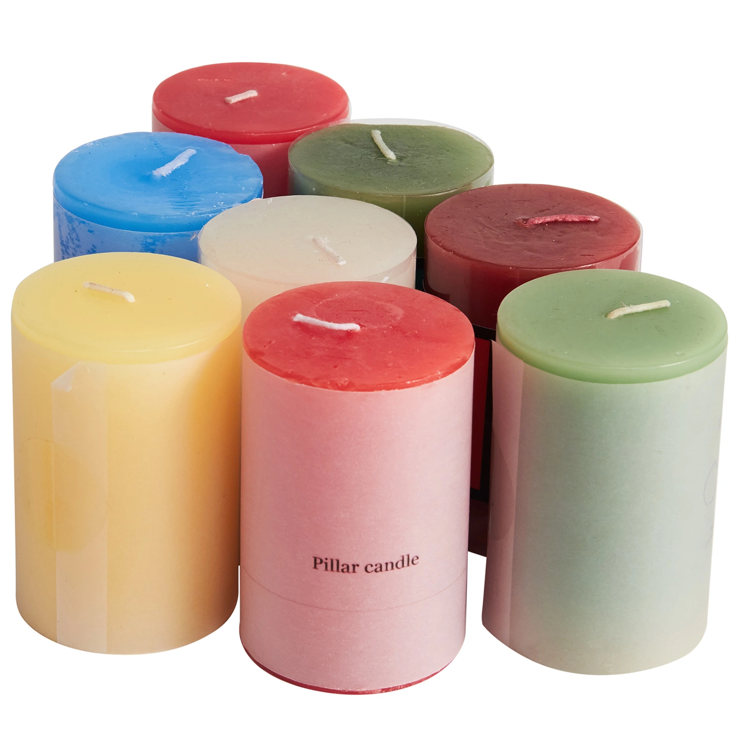 Wholesale/Supplier 5X5 Decorative White Pillar Candles for Home Decorations