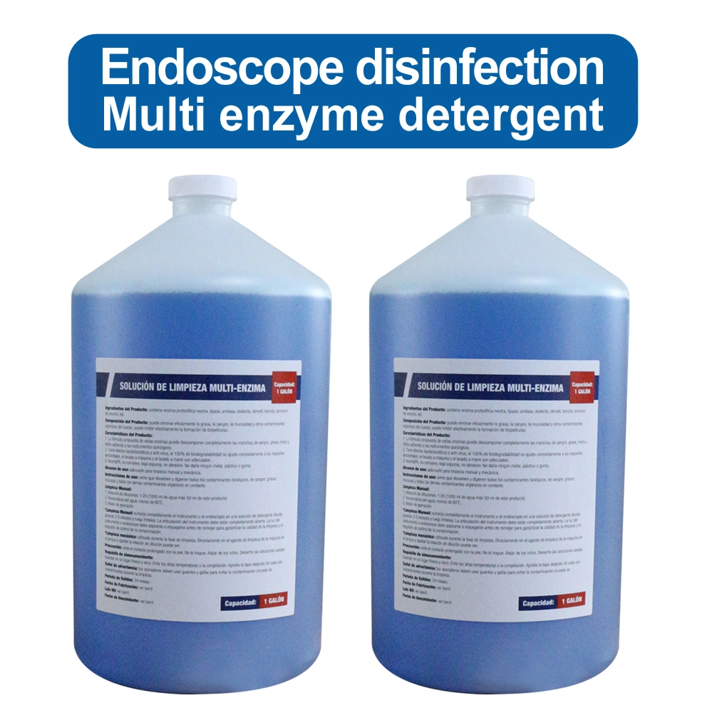 Manual Multi-Enzymatic Cleaner, a Mild Enzyme-Based Pre-Soak and Cleaner