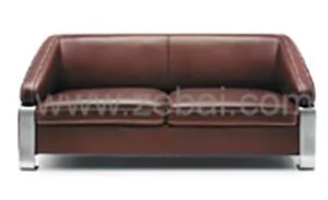 Zebai Foshan Brown Modern Comfortable Combination Office Leather Sofa (ZB-F239)