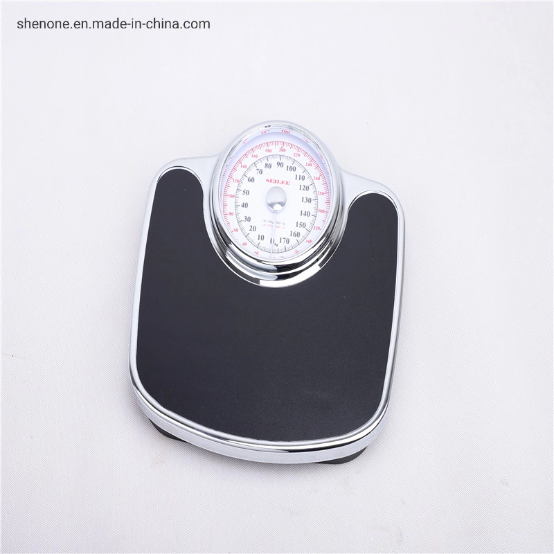 Shenone Household Square Shape LCD Display Strain Load Cell Sensor Type Metering Bathroom Weight Scale