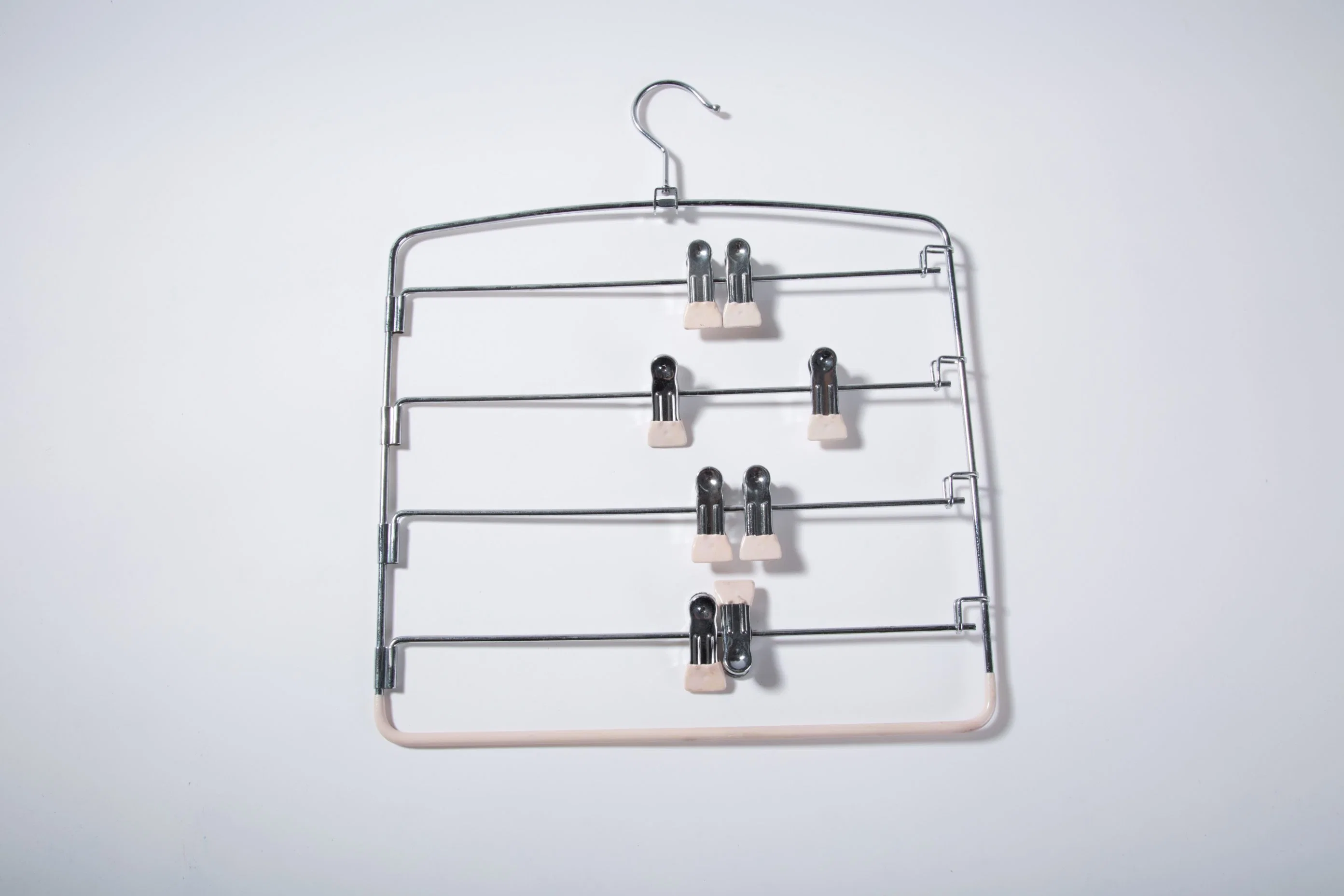 Wholesale/Supplier Rose Gold Metal Wire Cloth Hanger Laundry Coat Hanger for Clothes
