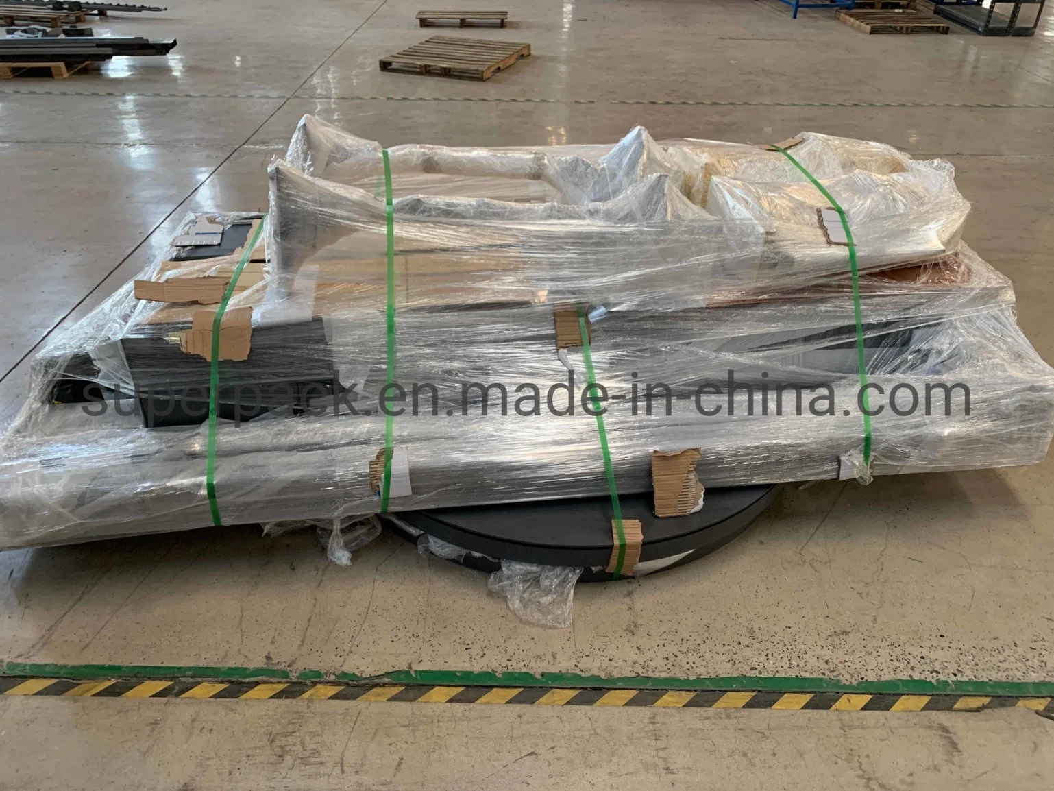 Automatic Pallet Wrapper for Packaging Machinery with Stretch Film