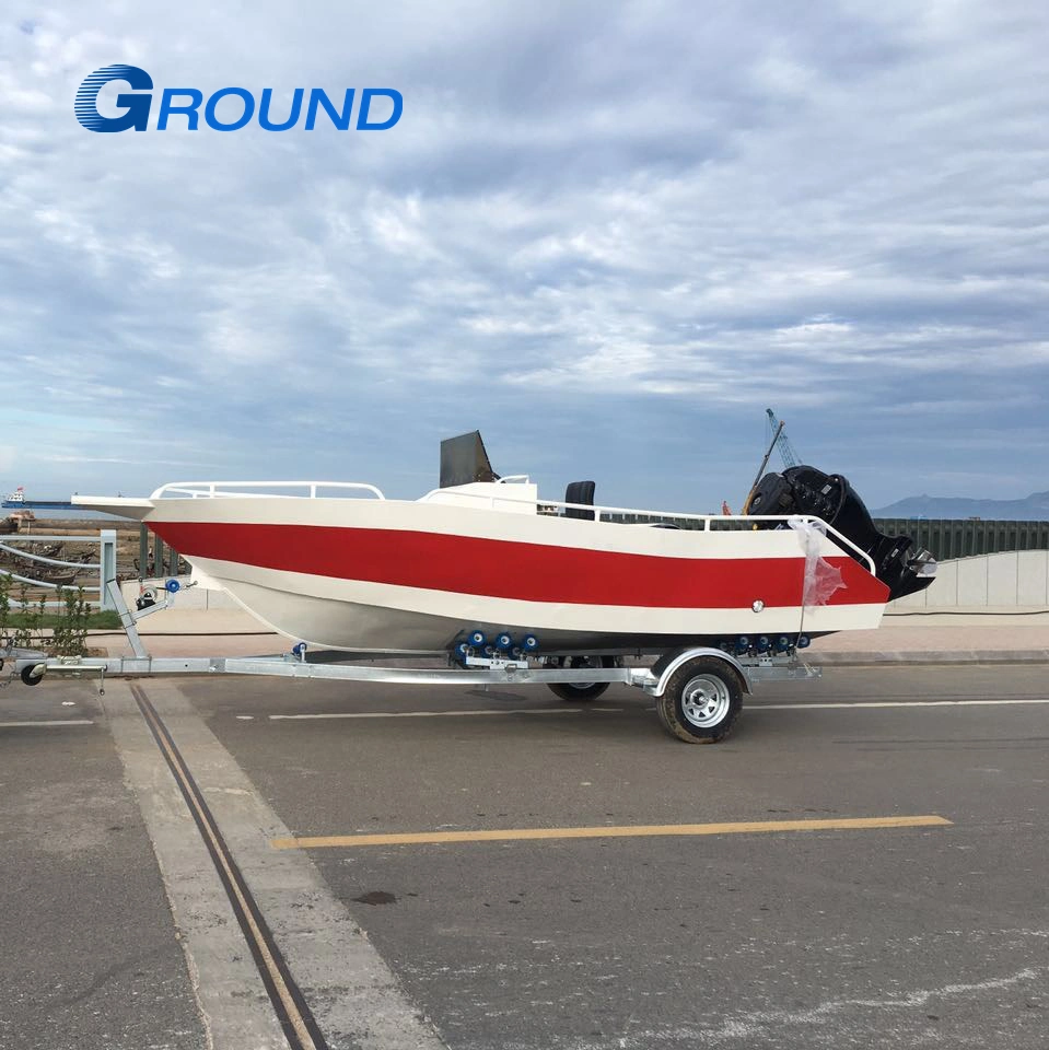 Saber Range Side Console Cabin and Hard Top Aluminum Sea Fishing Boat