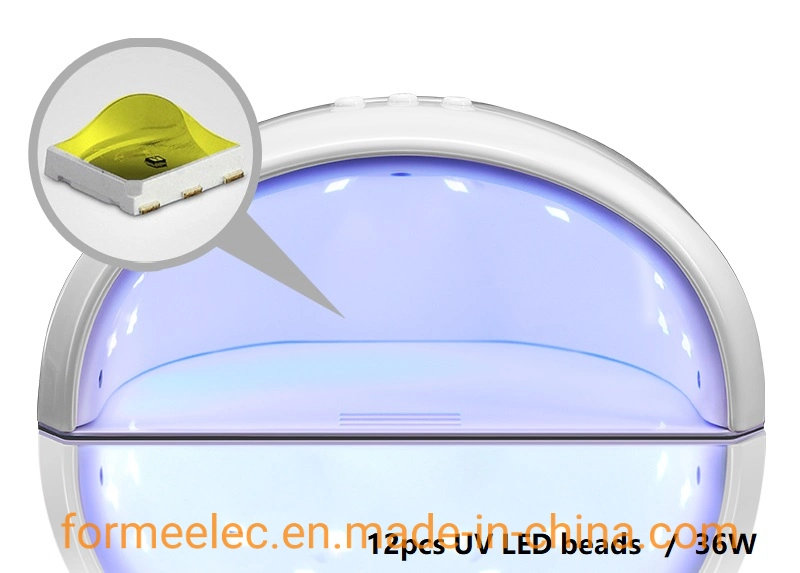 Smart LED UV Gel uñas pelo Leduv Lámpara de Manicura portátil Mini Lámpara de luz de la uña