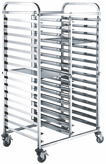 Stainless Steel 6 15 16 30 32 Layers Food Bread Baking Trays Trolley