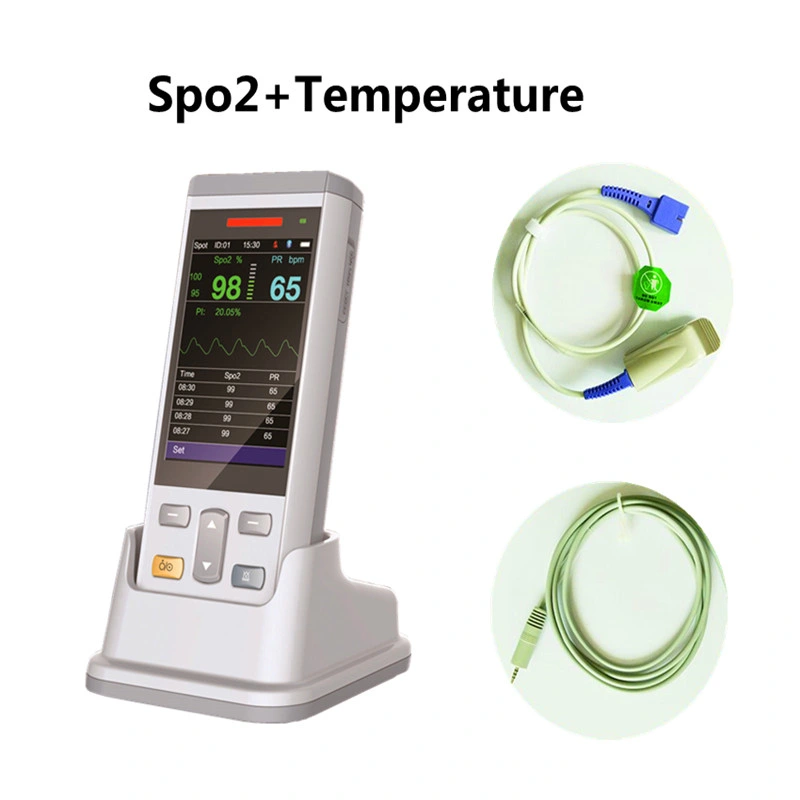 Handheld Pulse Oximeter Blood Oxygen Saturation Monitor for Homecare