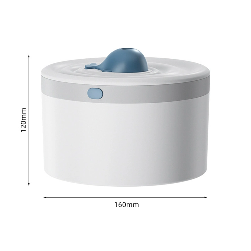 Coloré Baleine nuit lumière maison Mute Spray Aromatherapy Baby Room Humidificateur