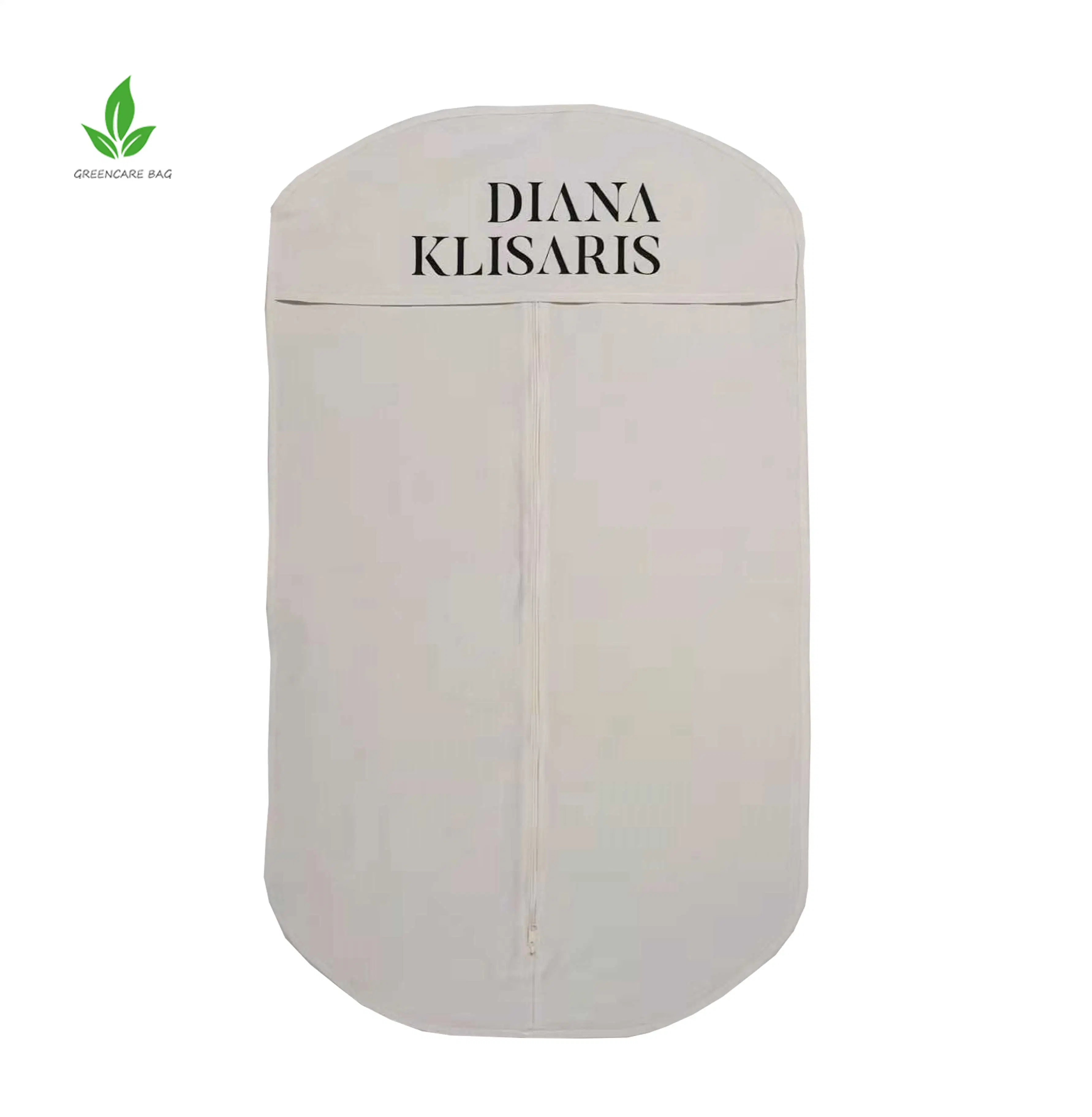 High quality/High cost performance  Clothes Dust Cover with Zipper Cotton Garment Protector Suit Case