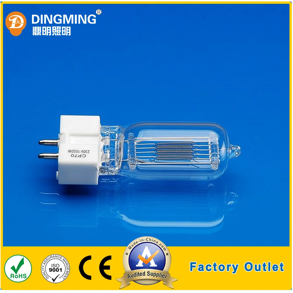 Single End Indoor Studio Spot Quartz Halogen Lamp