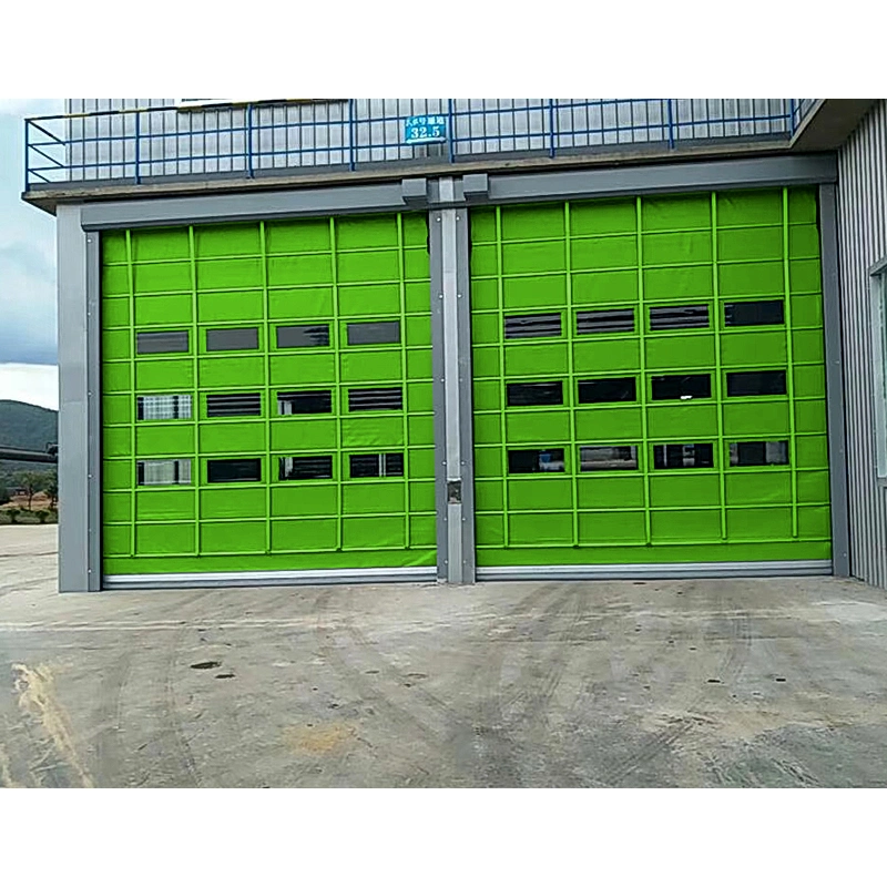 PVC Fast Stacking Door Workshop Strap Type Warehouse Stacking Door Workshop Workshop Stacking Door