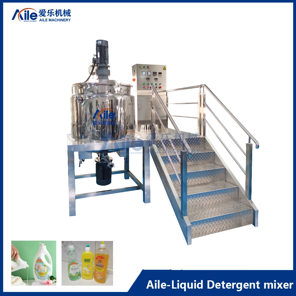 500L Bath Gel Mixing Tank Hair Conditioner Mixing Equipment