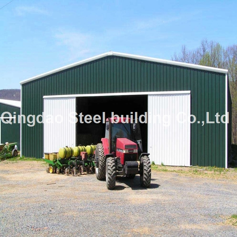 Prefabricated Steeel Structure Industrial Building Farm Storage Shed Warehouse Construction Building CE
