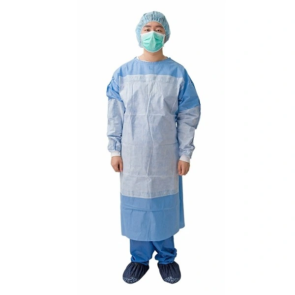 Level 2 Level 3 Reinforced Surgical Gown Non-Woven Surgical Gown 35-50GSM