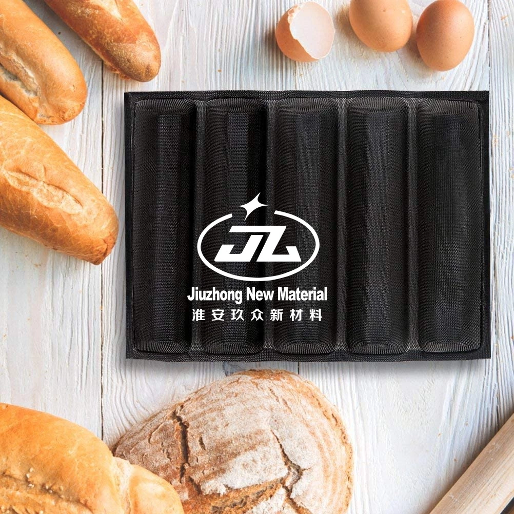 20% off Hot Sale BPA Free Non-Stick Silicone Bread Forms Silicone Bake Bread Forms Silicone Baguette Pan Square Shape Mold