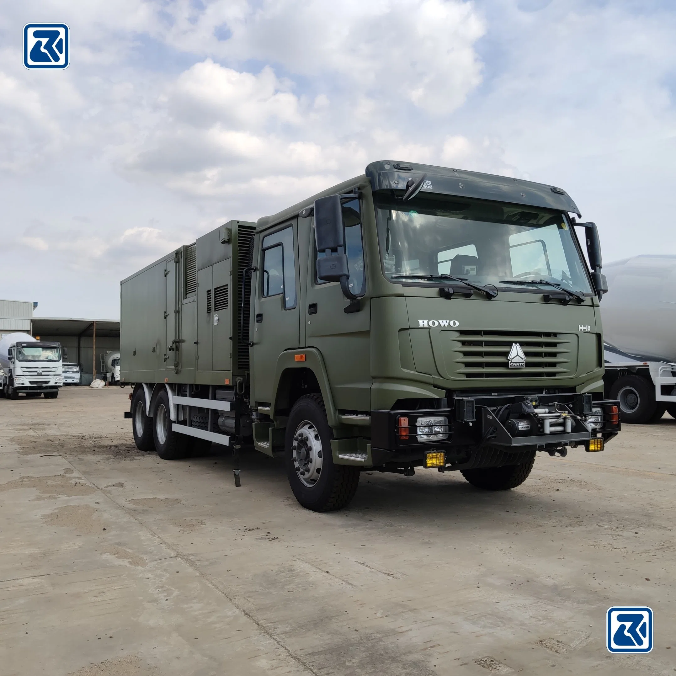 HOWO 6X4 OEM Mobile Maintenance Vehicle