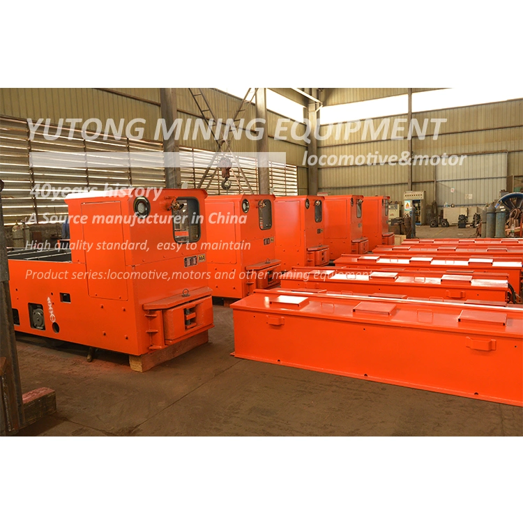 12 Ton Underground Mining Battery Locomotive for Copper Mine