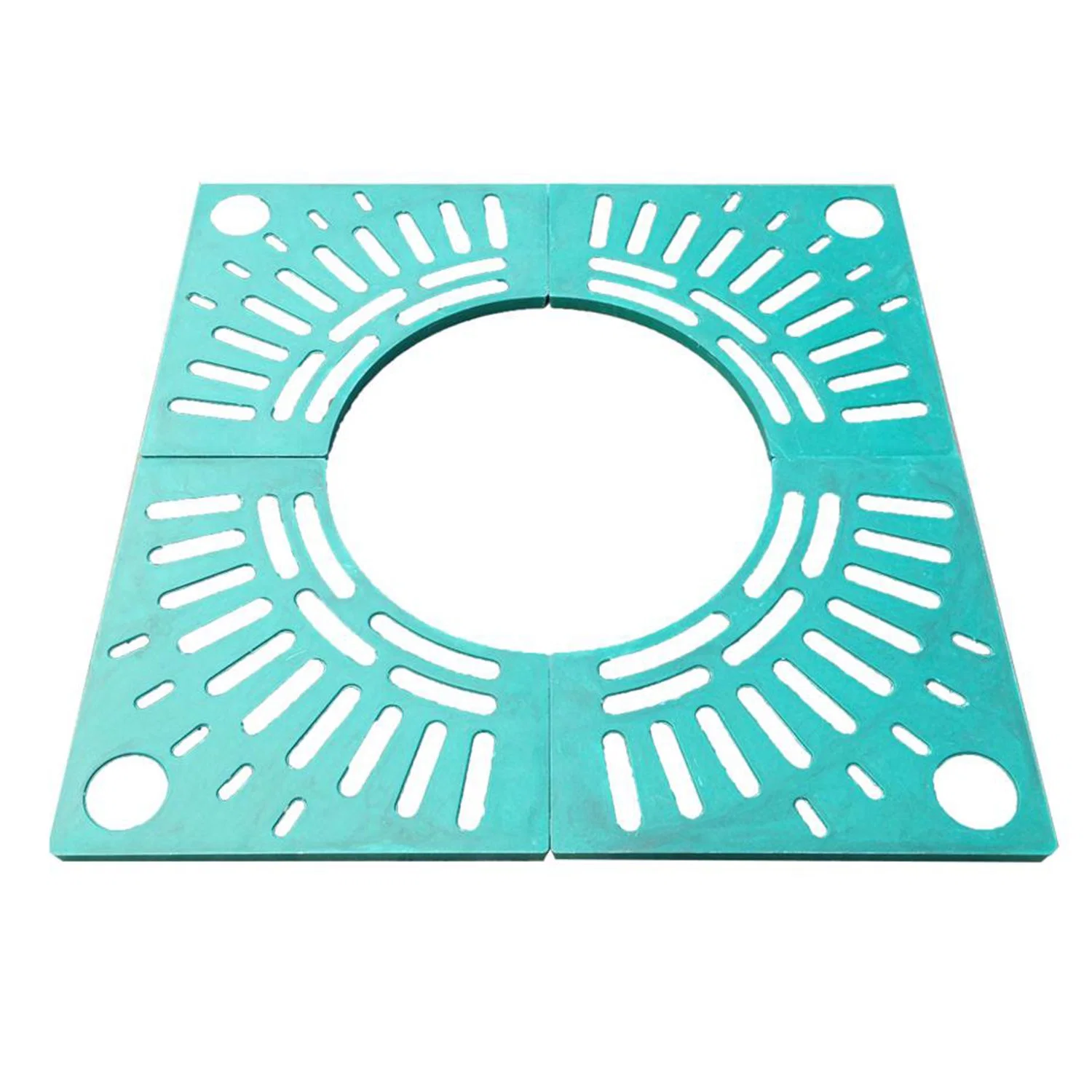 En124 Decorative Wastewater FRP Resin BMC/SMC/FRP Manhole Cover with Gasket