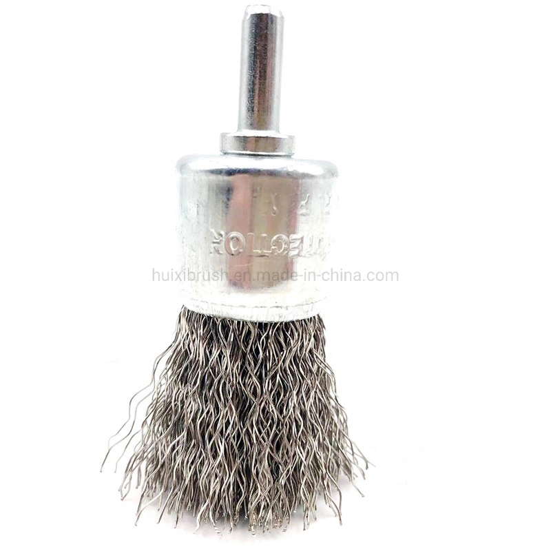 Drill Power Tool Stainless Steel Wire End Brushes for Deburring