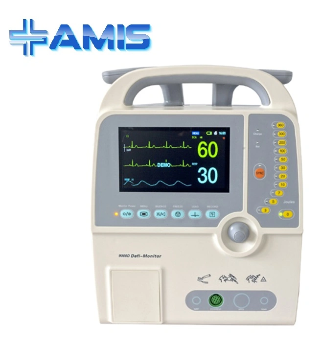 Portable Biphasic Automated External Defibrillator Monitor