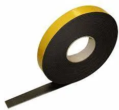 PVC Foam Black Rubber Foam Weatherseal Tape