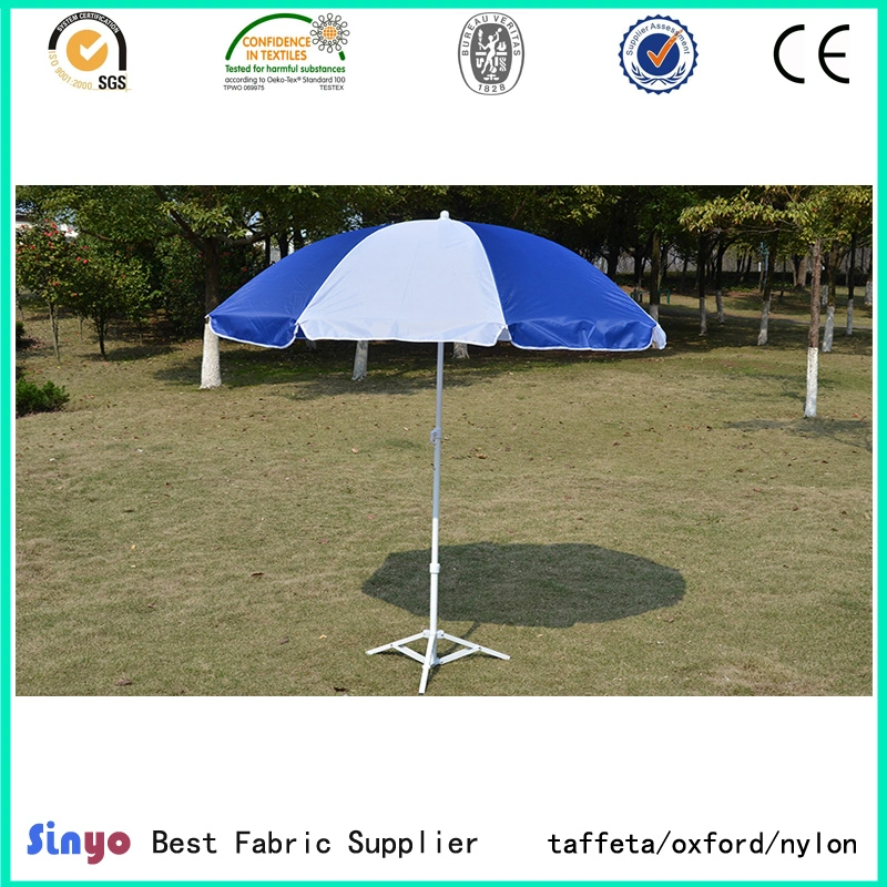 PU Coated 100% Polyester Woven 300*300d Sunshade Umbrella Fabric with Anti UV