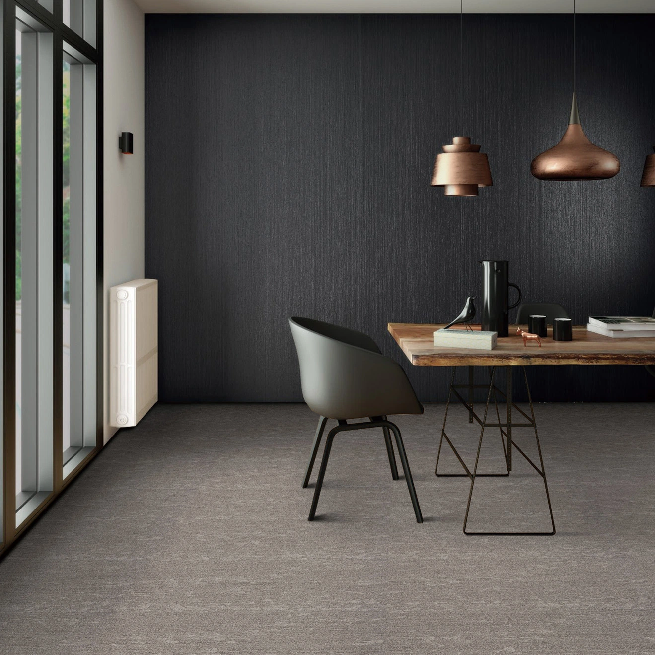 Solution de l'Intérieur 100 % de fibres de nylon teints Hôtel Flooring tapis en dalles