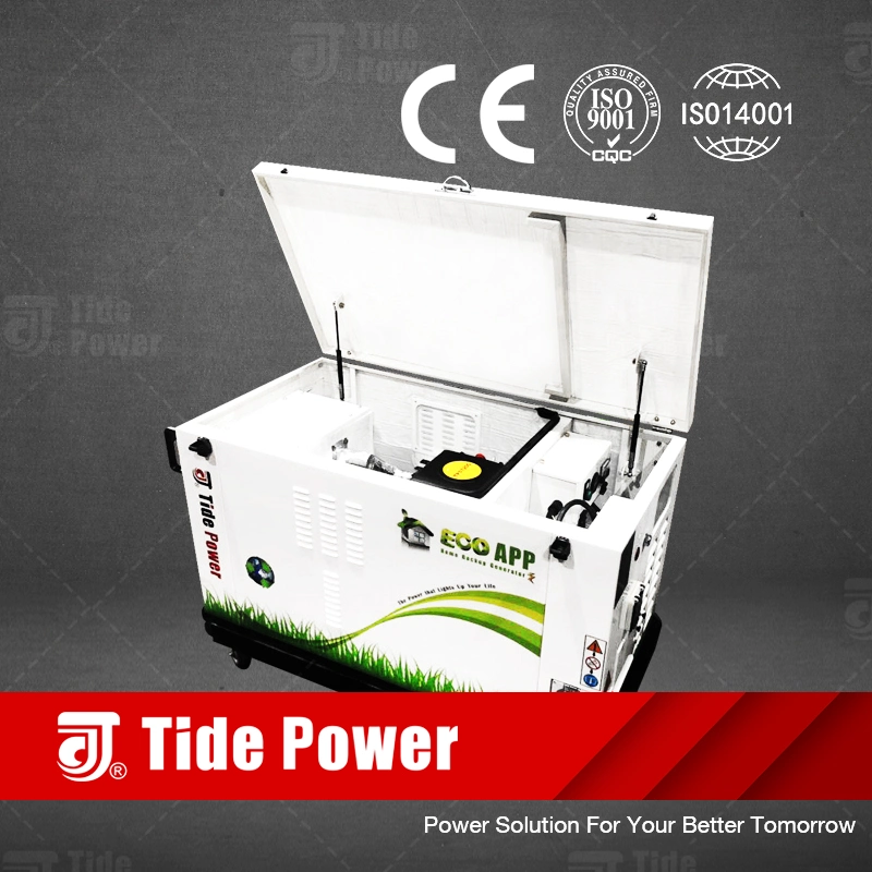 Tide Power Ecoapp Home Backup Gas Generator, LPG/Natural Gas Bifuel Generator, 7kw, 8kw, 10kw, 11kw, 16kw and 20kw