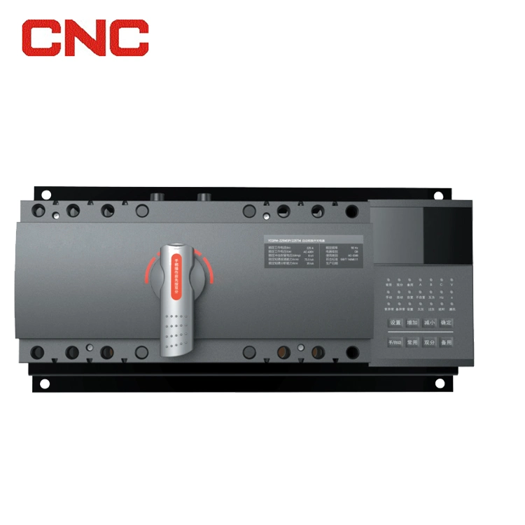 Nuevo diseño CNC 3P 4p EA 63 125 a 250 a 400 a 630 A La transferencia automática de doble interruptor el interruptor de transferencia de potencia