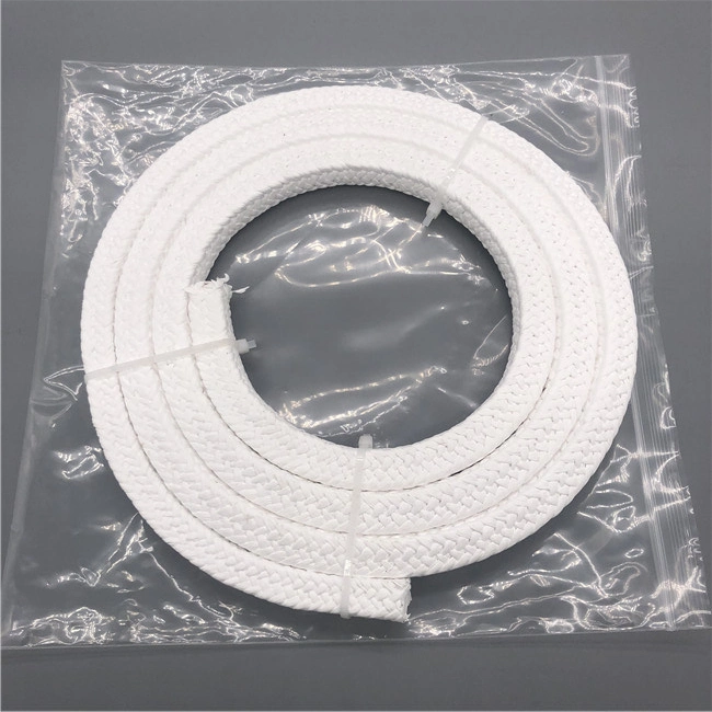 High quality/High cost performance Gland Braided Packing Pure PTFE Gland Seal Kit for Food, Medicine, Paper Making, Fine Chemical, Water Pump Seal, Valve Stem Seals