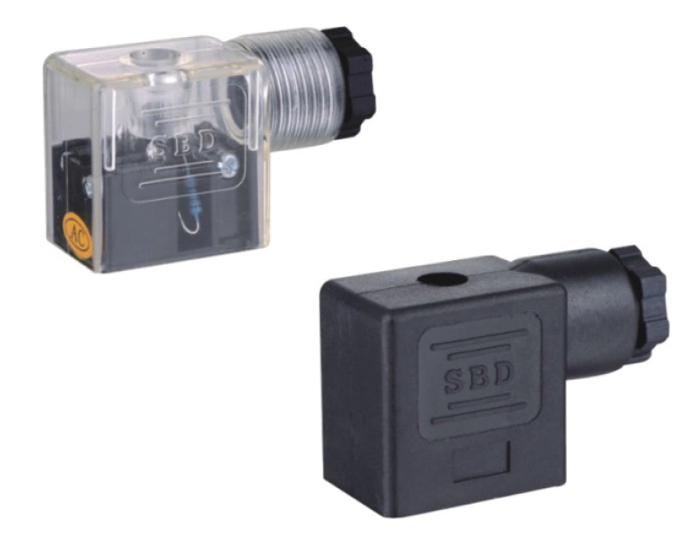 Sb204 DIN 43650b Distance 11mm Solenoid Coil Connector