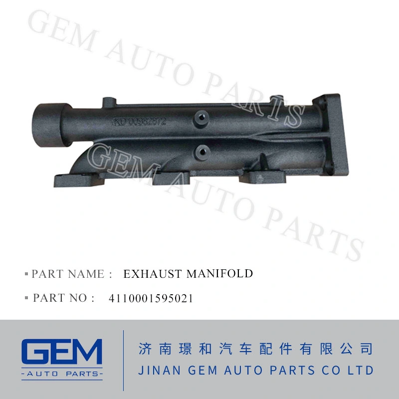 Pour Lgmg Tonly Shacman Longking Shantui Construction machine Fast FC Pièces de rechange de la boîte de vitesses de la transmission collecteur d'échappement du moteur Weichai 4110001595020