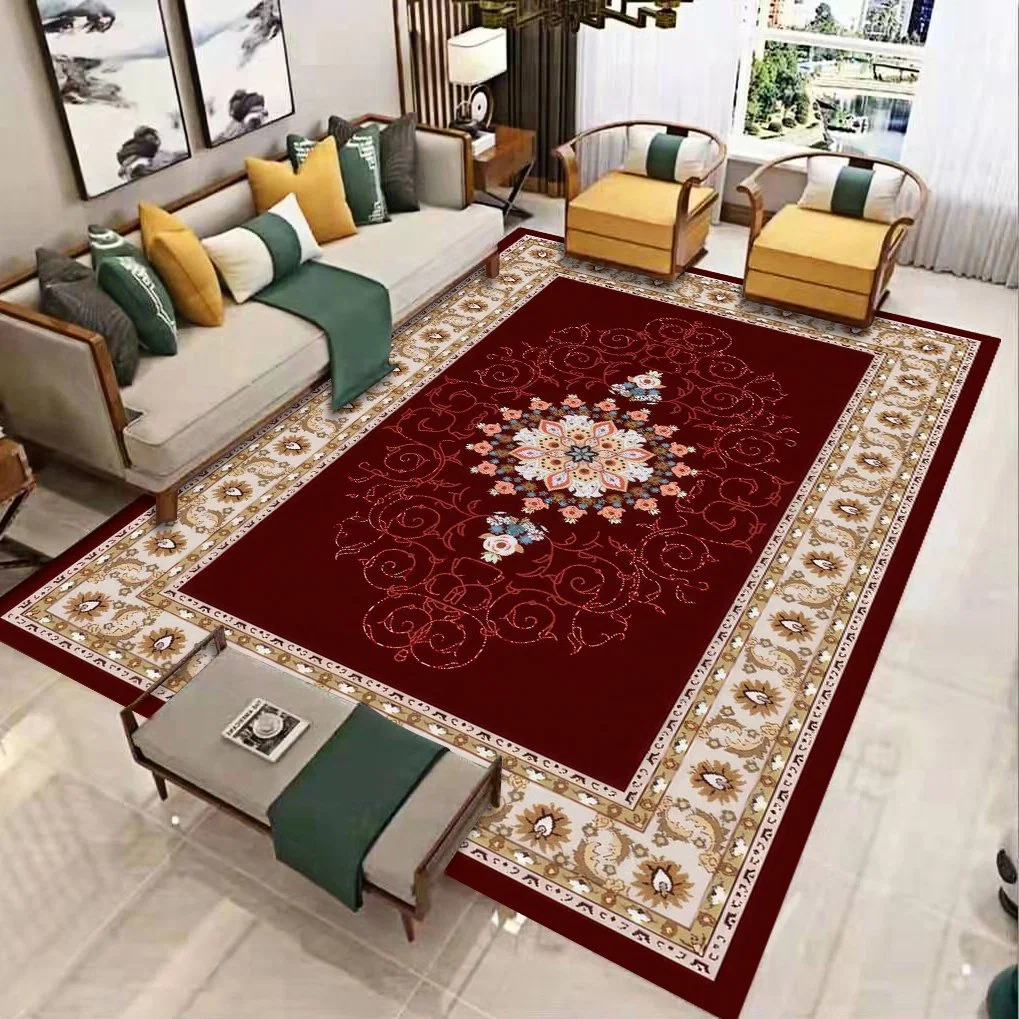 Turquía personalizadas Distribuidores fabricante de alfombras dormitorio grande y moderno Vive Roma 3D Cristal de la banda de rodadura de la escalera alfombras y tapetes