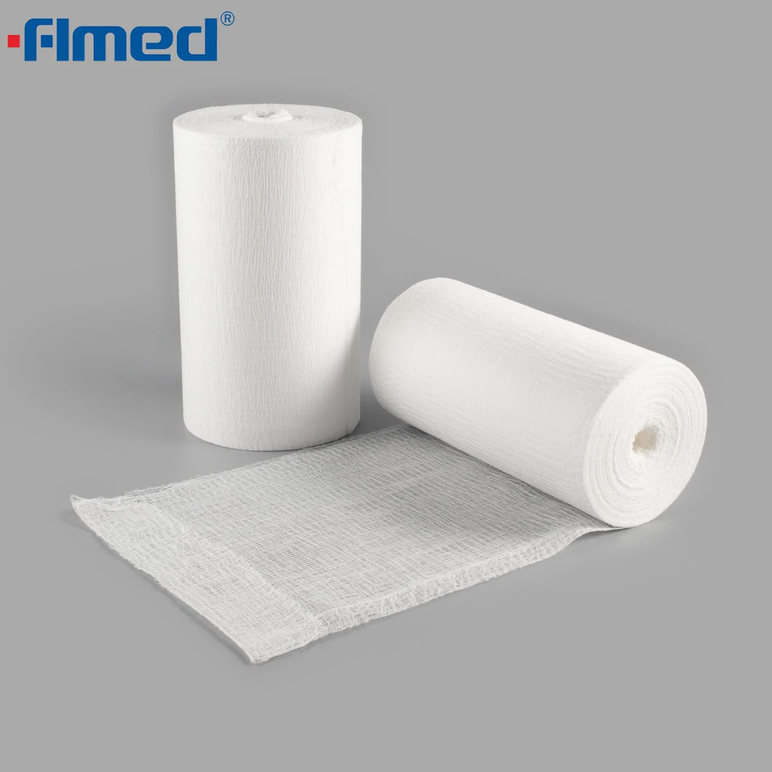 Medical 100% Absorbent Cotton Gauze Rolls with CE/ISO Approved