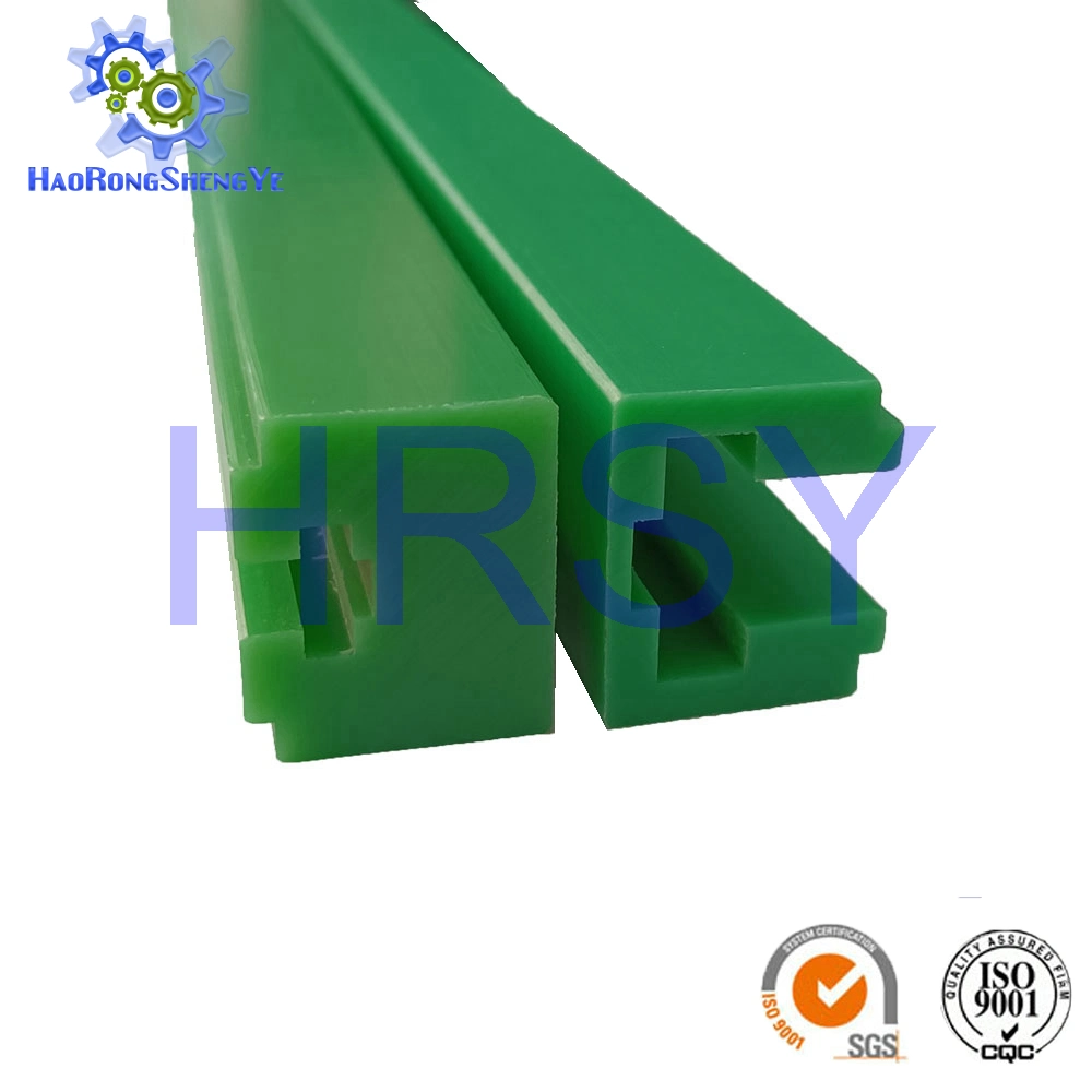 Plástico de UHMWPE Ckg17V80Guía de la cadena de rodillos de ASA