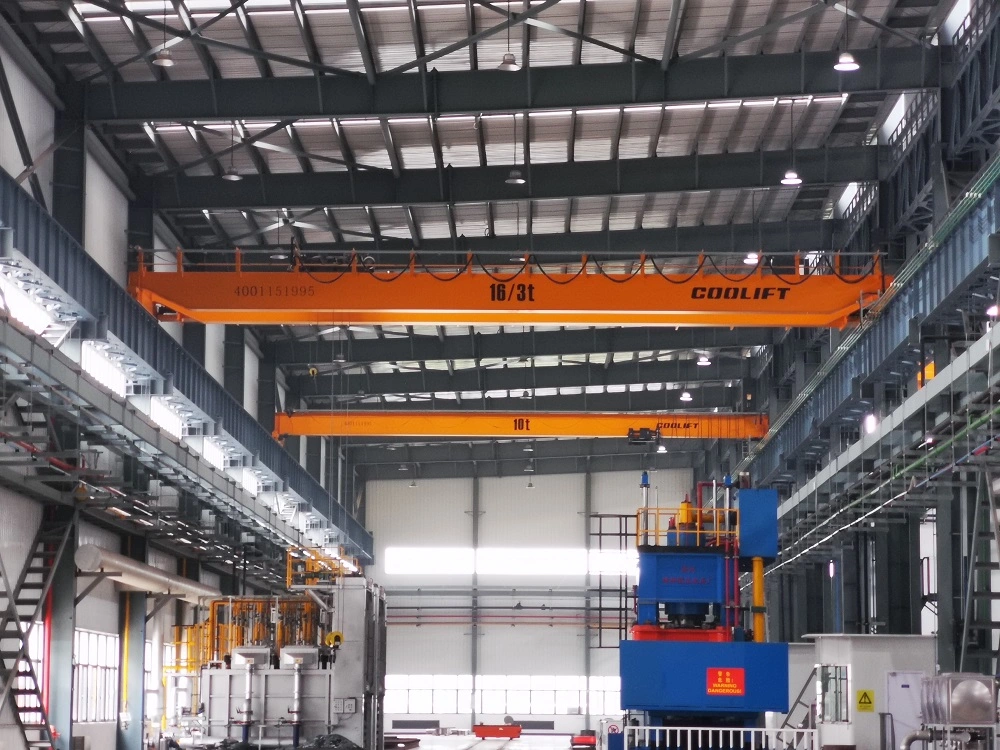 European Style Single Girder Wire Rope Electric Hoist Traveling Overhead Crane